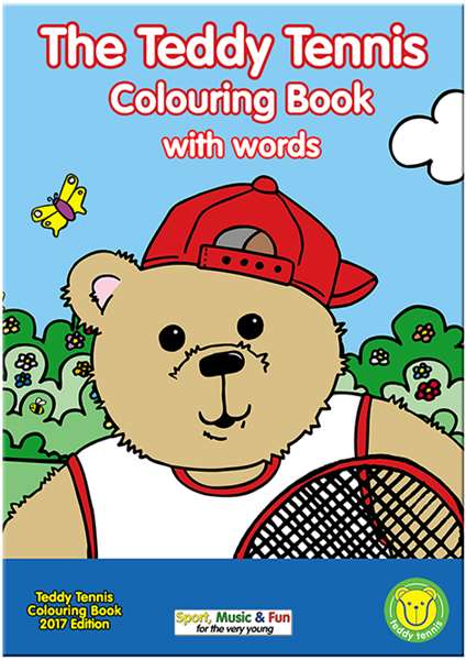 The Teddy Tennis Colouring Book